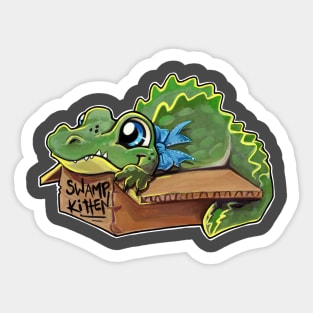 Swamp kitten Sticker